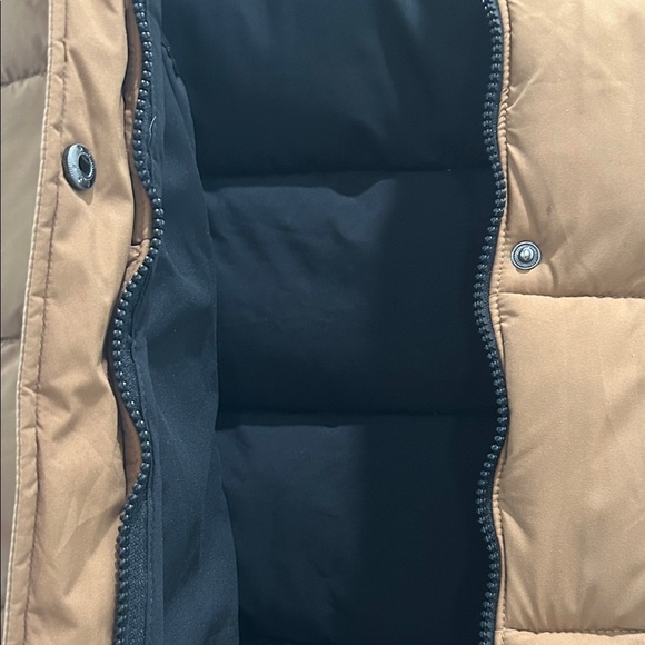 Women's Brown Quilted Vest CG - Picture 4 of 7